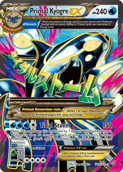 Primal Kyogre-EX – Rare Ultra