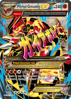 Primal Groudon-EX – Rare Ultra