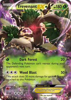 Trevenant-EX – Rare Holo EX