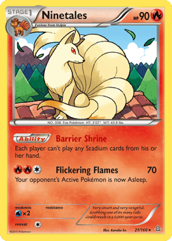 Ninetales – Rare – Primal Clash
