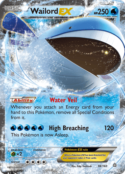 Wailord-EX – Rare Holo EX