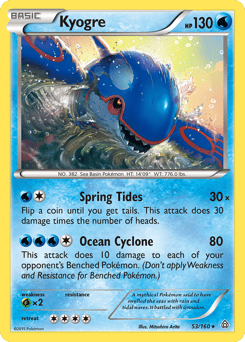 Kyogre – Rare