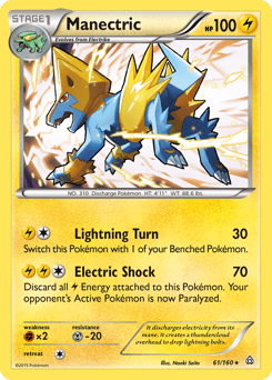 Manectric – Rare Holo