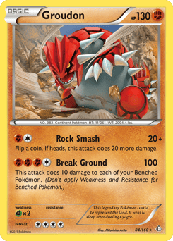 Groudon – Rare