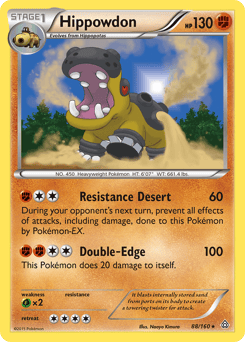 Hippowdon – Rare Holo