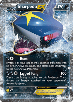 Sharpedo-EX – Rare Holo EX