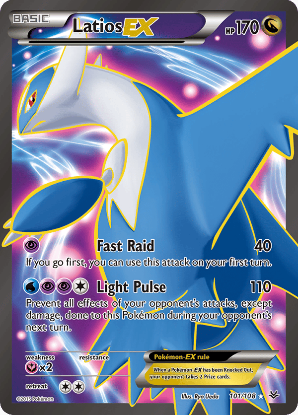 Latios-EX – Rare Ultra – Roaring Skies