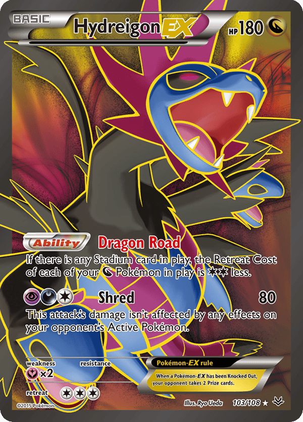 Hydreigon-EX – Rare Ultra – Roaring Skies
