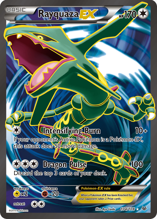 Rayquaza-EX – Rare Ultra – Roaring Skies