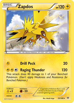 Zapdos – Rare – Roaring Skies