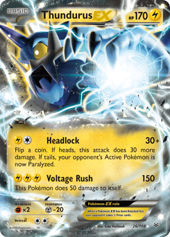 Thundurus-EX – Rare Holo EX