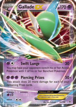 Gallade-EX – Rare Holo EX