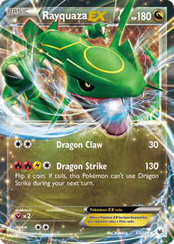 Rayquaza-EX – Rare Holo EX