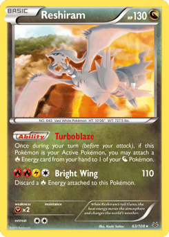 Reshiram – Rare Holo