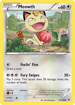 Meowth – Common – Roaring Skies