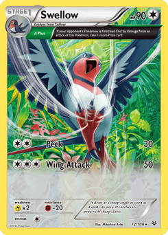 Swellow – Rare Holo