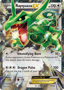 Rayquaza-EX – Rare Holo EX