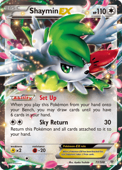 Shaymin-EX – Rare Holo EX