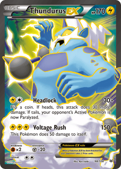 Thundurus-EX – Rare Ultra