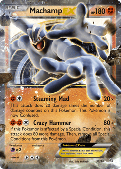 Machamp-EX – Rare Holo EX – Ancient Origins