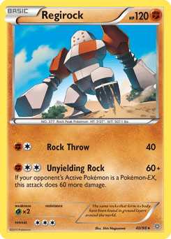 Regirock – Rare