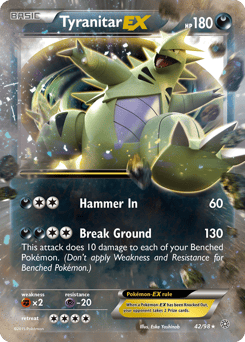 Tyranitar-EX – Rare Holo EX