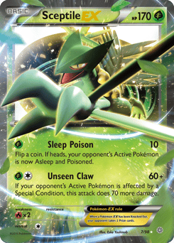 Sceptile-EX – Rare Holo EX
