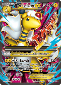 M Ampharos-EX – Rare Ultra