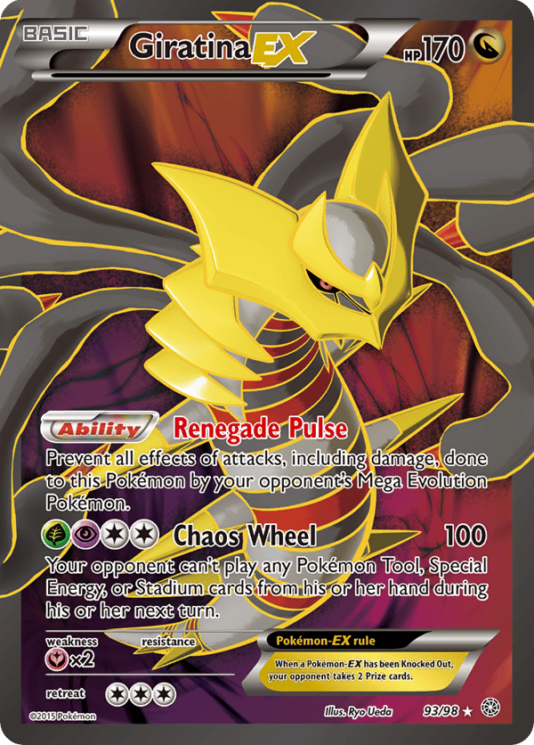 Giratina-EX – Rare Ultra – Ancient Origins
