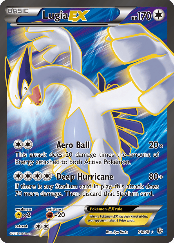 Lugia-EX – Rare Ultra – Ancient Origins