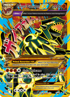 Primal Groudon-EX – Rare Secret