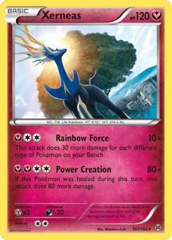 Xerneas – Rare Holo – BREAKthrough