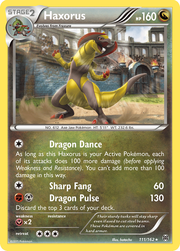Haxorus – Rare Holo – BREAKthrough
