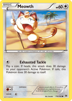 Meowth – Common – BREAKthrough