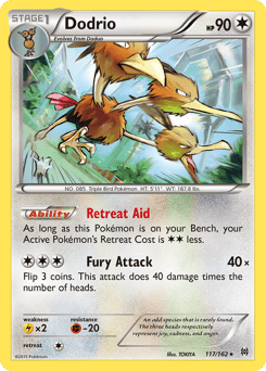Dodrio – Rare – BREAKthrough