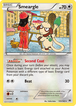 Smeargle – Rare – BREAKthrough