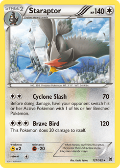 Staraptor – Rare – BREAKthrough