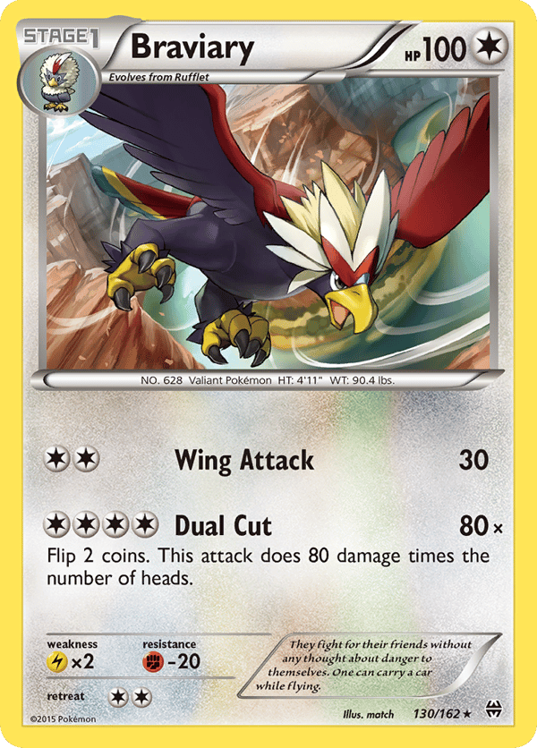 Braviary – Rare – BREAKthrough