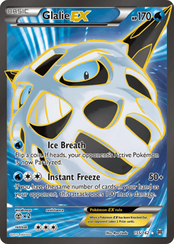 Glalie-EX – Rare Ultra – BREAKthrough