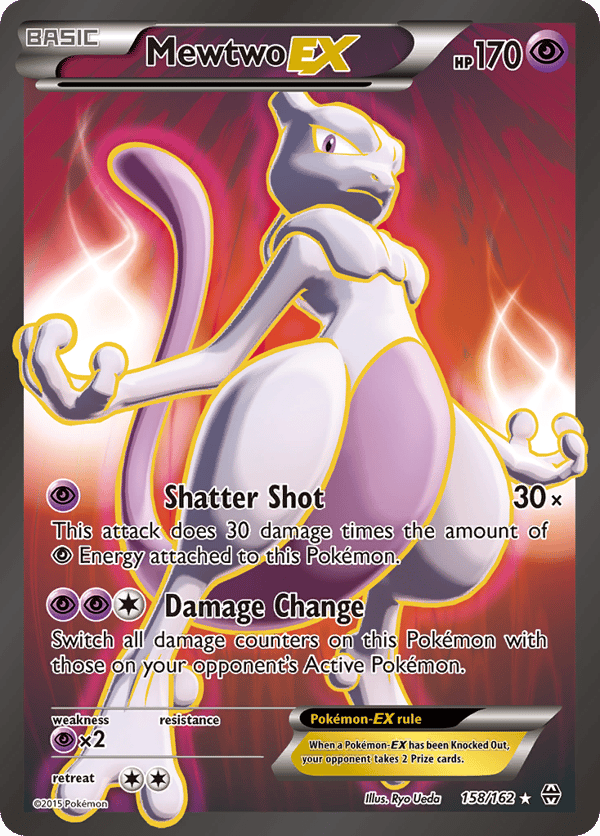Mewtwo-EX – Rare Ultra – BREAKthrough