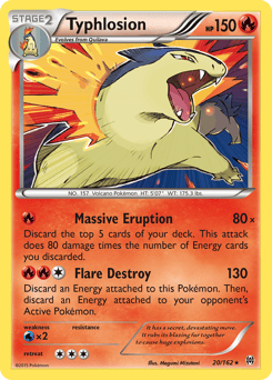 Typhlosion – Rare Holo – BREAKthrough