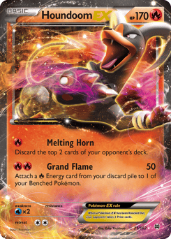 Houndoom-EX – Rare Holo EX