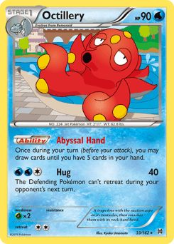 Octillery – Rare Holo – BREAKthrough