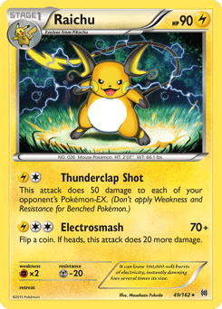 Raichu – Rare – BREAKthrough