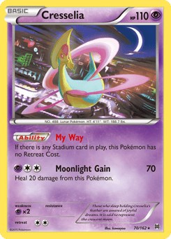 Cresselia – Rare – BREAKthrough