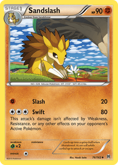 Sandslash – Uncommon – BREAKthrough