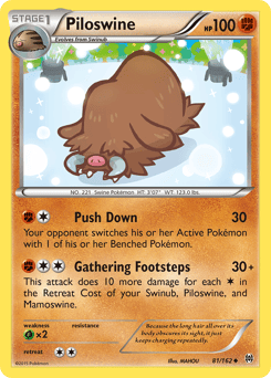 Piloswine – Uncommon – BREAKthrough