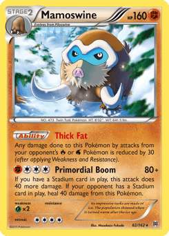 Mamoswine – Rare Holo – BREAKthrough