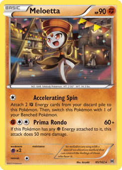 Meloetta – Rare Holo