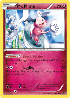Mr. Mime – Rare – BREAKthrough